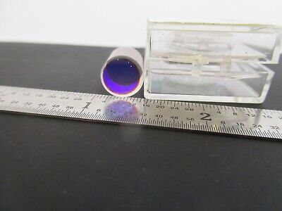 OPTICAL OUTPUT LENS COATED SPECTRA PHYSICS OPTICS AS PICTURED &FT-1-A-75