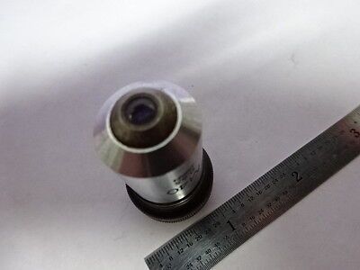 OLYMPUS JAPAN OBJECTIVE M40 MICROSCOPE PART OPTICS AS PICTURED &Z6-08