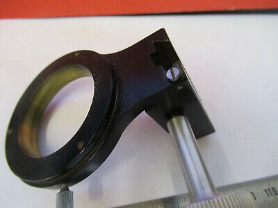 ANTIQUE BAUSCH LOMB CONDENSER HOLDER MICROSCOPE PART AS PICTURED &8Z-A-83