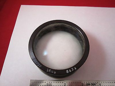 OPTICAL CONVEX LENS MOUNTED MIL SPEC ii LASER OPTICS BIN-3B