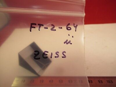 ZEISS GERMANY HEAD PRISM MICROSCOPE PART OPTICS AS PICTURED &FT-2-64