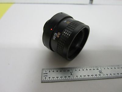 MICROSCOPE PART TV LENS FOR VIDEO CAMERA OPTICS BIN#D2-P-36