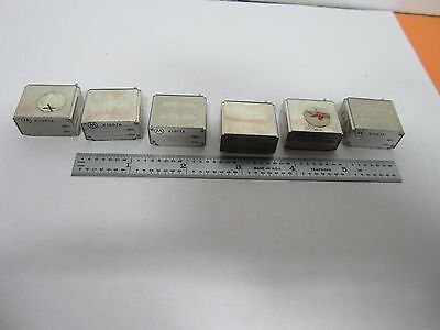 LOT 6 EA MOTOROLA QUARTZ CRYSTAL FREQUENCY CONTROL RADIO AS IS BIN#K6-14