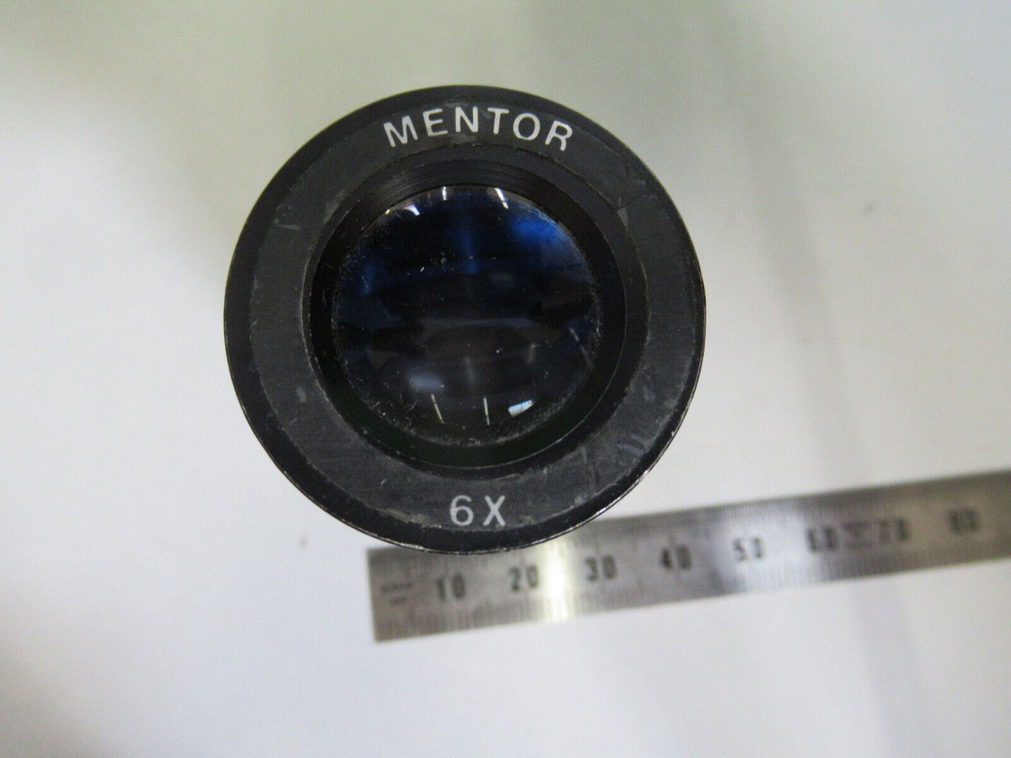 MENTOR 6X EYEPIECE OCULAR LENS OPTICS MICROSCOPE PART AS PICTURED &Q4-A-17