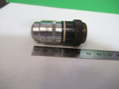 CARL ZEISS GERMANY 100X /160 OBJECTIVE LENS MICROSCOPE PART AS PICTURED #R7-B-52