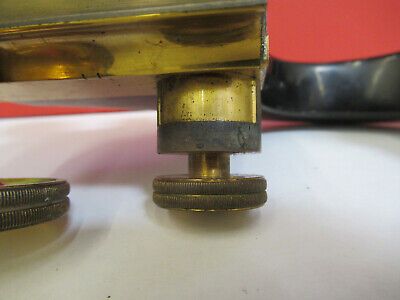 ANTIQUE LEITZ WETZLAR GERMANY LIMB STAGE MICROSCOPE PART AS PICTURED &B1-B-13