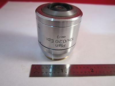 MICROSCOPE OBJECTIVE REICHERT AUSTRIA 10X POLYCON EPI INFINITY OPTICS B#11-DT-01