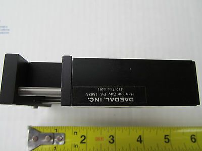 PARKER DAEDAL STAGE MICROMETER POSITIONING POSITIONER OPTICS MECHATRONICS ETC