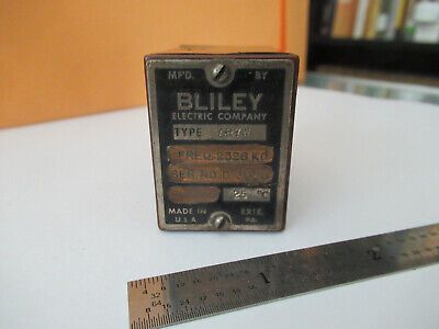 ANTIQUE QUARTZ CRYSTAL BLILEY AR7W FREQUENCY CONTROL RADIO AS PICTURED &F2-A-217