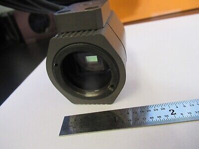 COHU CAMERA WITH CABLE MICROSCOPE PART OPTICS AS PICTURED &FT-6-X5