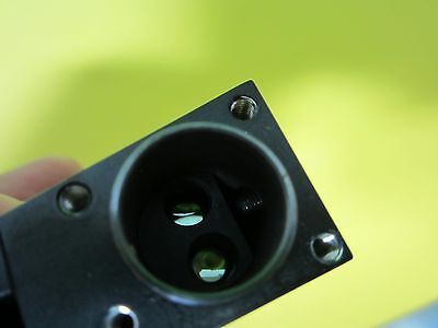 MICROSCOPE PART LEITZ GERMANY INSERT SLIDE LASER OPTICS ??  BIN#E5-01