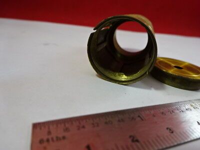 FOR PARTS ANTIQUE BRASS PORTABLE SEEDS MICROSCOPE VINTAGE PART AS IS &92-14