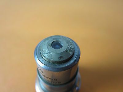 MICROSCOPE OBJECTIVE 10X DIVISIBLE BAUSCH LOMB OPTICS BIN#6V-34