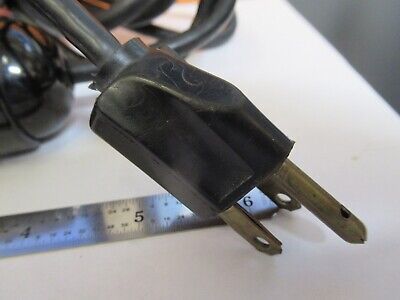 ZEISS GERMANY LAMP ASSEMBLY WORKS OK MICROSCOPE PART AS PICTURED &11-B-03