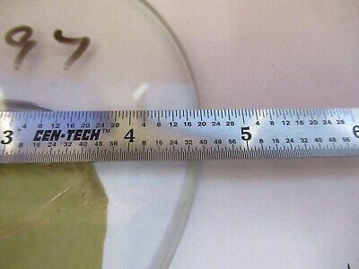 FOR PARTS OPTICAL FLAT GLASS STAGE TABLE MICROSCOPE PART AS PICTURED &4T-A-20