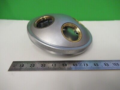 OLYMPUS JAPAN NOSEPIECE TURRET MICROSCOPE PART OPTICS AS PICTURED &15-A-30