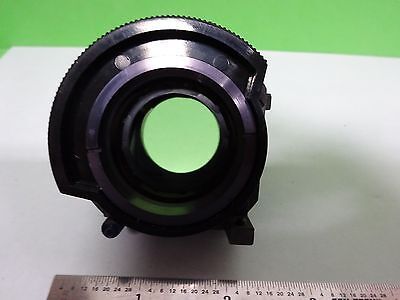 MICROSCOPE PART LEITZ GERMANY ORTHOLUX II ILLUMINATOR +IRIS AS IS BIN#Y4-07