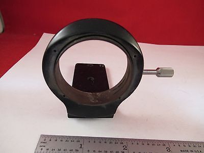 WILD HEERBRUGG M20 SWISS BRASS CONDENSER HOLDER MICROSCOPE PART IS &A7-E-11