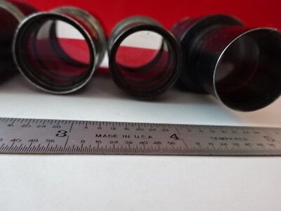 for parts LOT EYEPIECES OPTICAL AO BL MICROSCOPE PART OPTICS AS IS #54-A-12