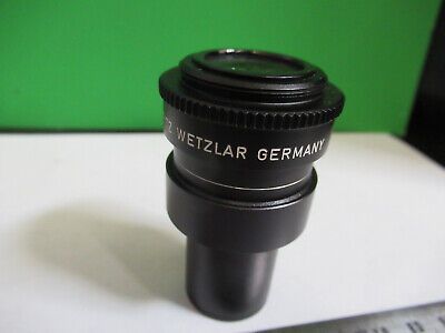 LEITZ WETZLAR EYEPIECE 519750 10X/18 OCULAR MICROSCOPE PART AS PICTURED R9-A-21