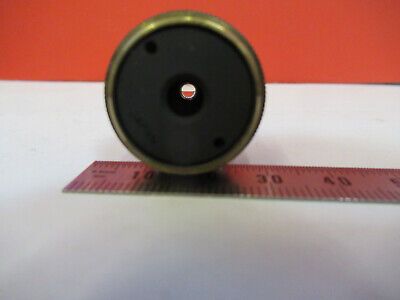 BAUSCH LOMB OBJECTIVE 100X /160 LENS OPTICS MICROSCOPE PART AS PICTURED &8Y-A-19