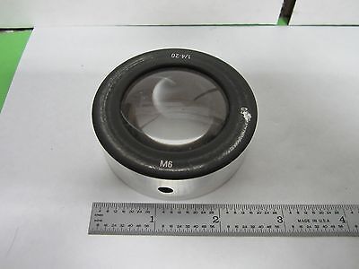 OPTICAL MICROSCOPE LARGE M6 LENS OPTICS BIN#L5-26