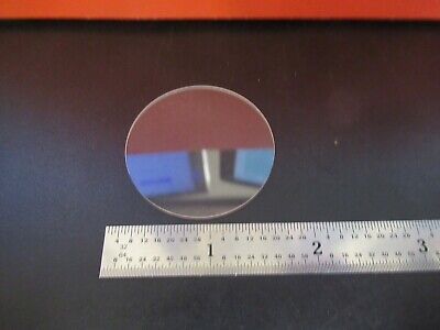 OPTICAL FLAT GLASS BLANK OPTICS AS PICTURED &Q1-A-89