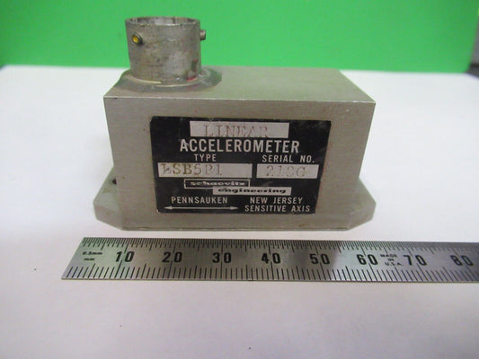 AIRCRAFT PART UNTESTED LINEAR ACCELEROMETER SCHAEVITZ LSB5P1 AS PICTURED W4-A-06