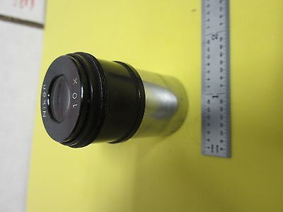 EYEPIECE NIKON 10X JAPAN MICROSCOPE OPTICS AS IS BIN#A1-T-78