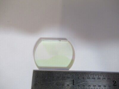 OPTICAL COATED RACETRACK FLAT LENS LASER OPTICS AS PIC &A7-A-58