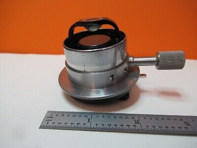 ANTIQUE ERNST LEITZ WETZLAR CONDENSER MICROSCOPE PART OPTICS AS PICTURED 16-A-72