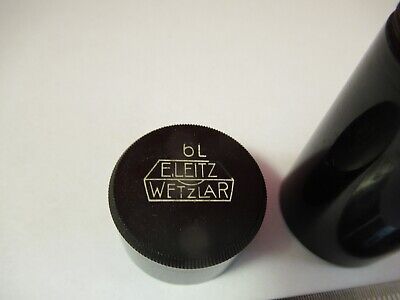 LEITZ GERMANY EMPTY OBJECTIVE CONTAINER 6L MICROSCOPE PART AS PICTURED &8-B-55