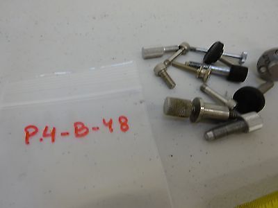 MICROSCOPE PARTS LOT SCREWS KNOBS ETC AS IS BIN#P4-B-48