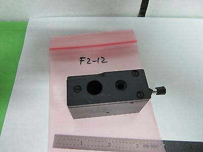 MICROSCOPE PART LEITZ INSERT VERTICAL ILLUMINATOR 563346 OPTICS BIN#F2-12