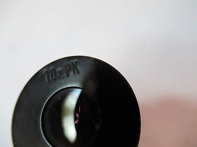 COOKE 10X PK OCULAR EYEPIECE OPTICS MICROSCOPE PART AS PICTURED &8M-A-74