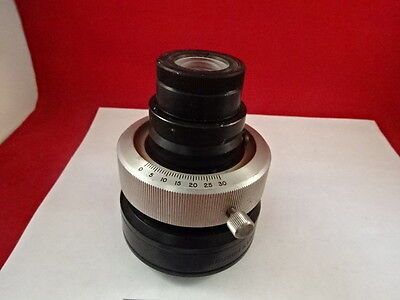 MICROSCOPE PART BAUSCH LOMB SHUTTER PHOTO TUBE OPTICS AS IS B#T3-G-05