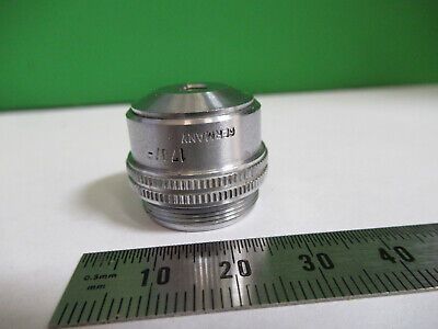 LEITZ WETZLAR OBJECTIVE 3.5X /170 OPTICS MICROSCOPE PART as pictured R9-A-18