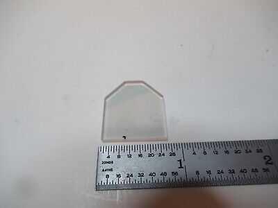 OPTICAL COATED TRUNCATED GLASS FILTER OPTICS AS PICTURED &16-B-08