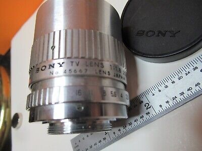 SONY TV INSPECTION OBJECTIVE LENS 25mm OPTICS AS PICTURED &16-B-53