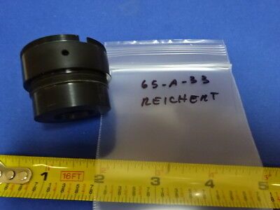 MICROSCOPE PART MOUNTED LENS OPTICS for REICHERT AUSTRIA POLYVAR AS IS  #65-A-33