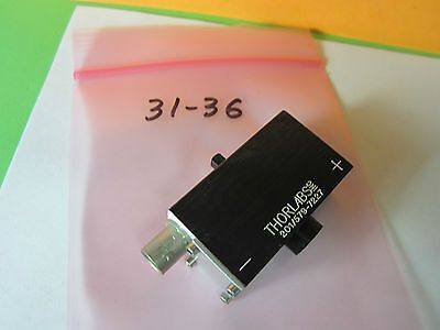 OPTICAL THORLABS LASER SENSOR OPTICS BIN#31-36