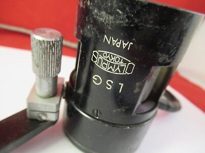 FOR PARTS OLYMPUS JAPAN LSG LAMP HOLDER MICROSCOPE PART OPTICS &91-FT-G