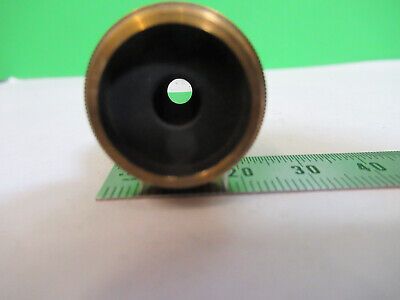 ANTIQUE ERNST LEITZ 45X 6L OBJECTIVE MICROSCOPE PART AS PICTURED Z1-A-56