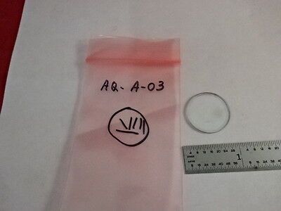 RETICLE MICROSCOPE PART OPTICS OPTICAL PART AS IS &AQ-A-03