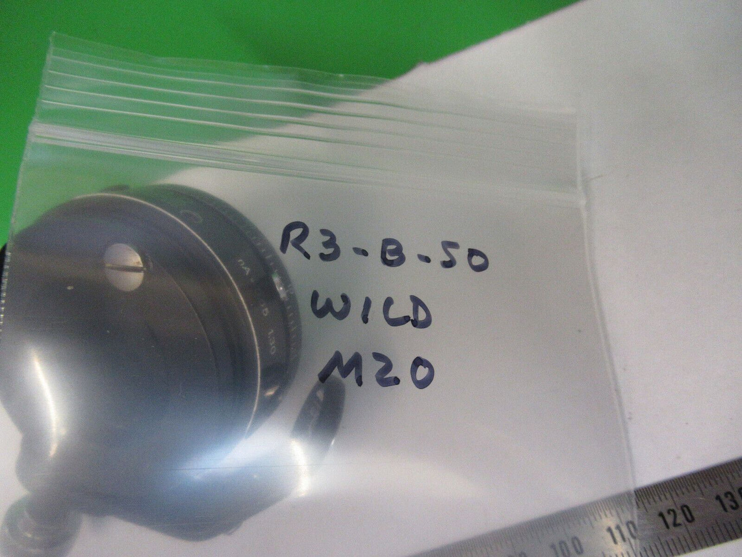 M20 CONDENSER IRIS WILD HEERBRUGG SWISS MICROSCOPE PART AS PICTURED &R3-B-50