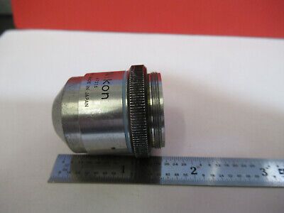 NIKON JAPAN EPI 40X OBJECTIVE LENS MICROSCOPE PART OPTICS AS PICTURED #B1-A-60