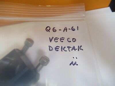 DEKTAK VEECO INTERFEROMETER HOLDER for OBJECTIVE MICROSCOPE AS PICTURED &Q6-A-61