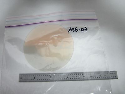 OPTICAL COATED FLAT WINDOW WITH RARE HUE LASER OPTICS BIN#M6-07ii