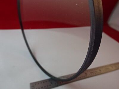 OPTICAL LARGE MIL SPEC CONVEX CONCAVE GLASS LENS LASER OPTICS AS IS #45-A-13