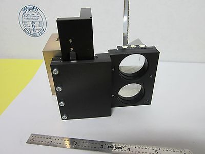 MICROSCOPE LEICA REICHERT POLYVAR PRISM ASSEMBLY OPTICS BIN#H3-11